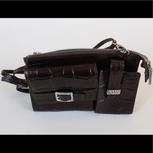 Brighton Collectibles Organizer Crossbody Purse